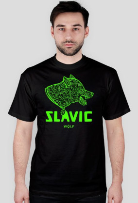 Slavic WOLF toxic green Classic