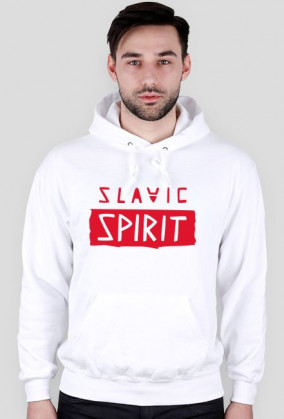 Slavic Spirit red Classic - bluza z kapturem