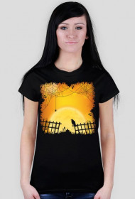 Kruk Na Cmentarzu – t-shirt damski
