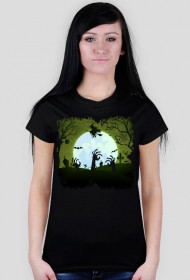 Zombie i Czarownica – t-shirt damski