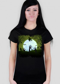 Zombie i Czarownica – t-shirt damski