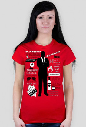 Sterling Archer — cytaty – t-shirt damski