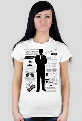 Sterling Archer — cytaty – t-shirt damski