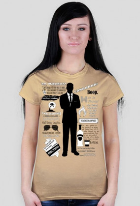 Sterling Archer — cytaty – t-shirt damski