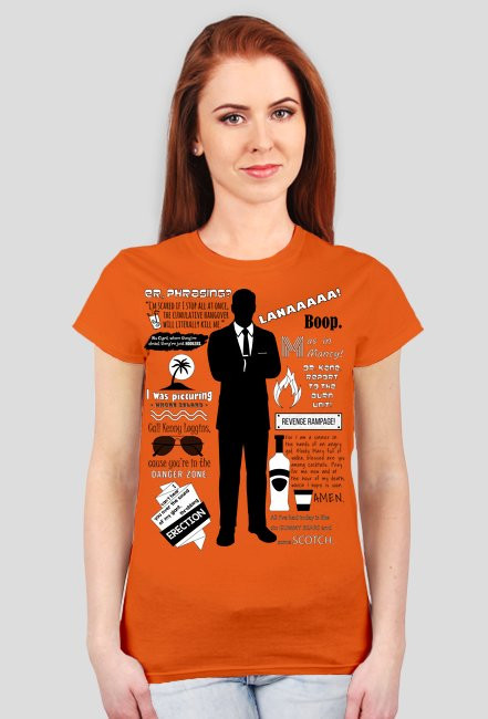 Sterling Archer — cytaty – t-shirt damski