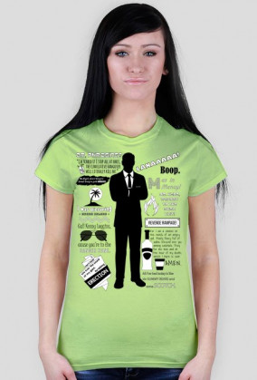 Sterling Archer — cytaty – t-shirt damski