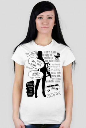 Lana Kane — cytaty – t-shirt damski