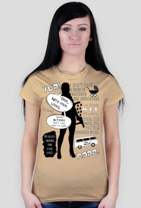 Lana Kane — cytaty – t-shirt damski