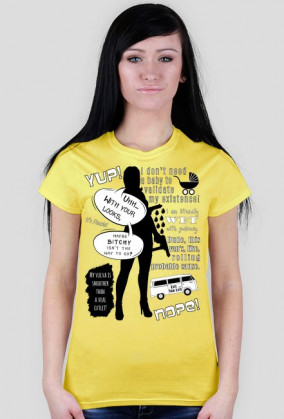 Lana Kane — cytaty – t-shirt damski