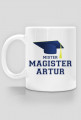 Kubek Mister Magister z imieniem Artur