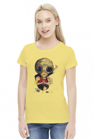 T-shirt damski 2 Alien - Joga