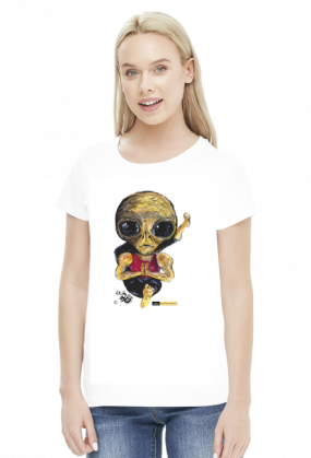T-shirt damski 2 Alien - Joga