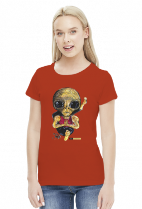 T-shirt damski 2 Alien - Joga