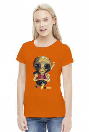 T-shirt damski 2 Alien - Joga