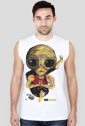 Koszulka męska bez rekawów Alien - Joga