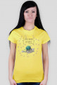 Życie z Kotem Jest Lepsze – t-shirt damski
