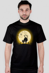 Kot Na Cmentarzu – t-shirt męski