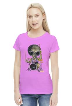 T-shirt damski 2 Alien - Perkusja