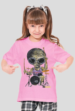 T-shirt dziecięcy Alien - Perkusja