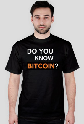 Do you know Bitcoin? (czarna)
