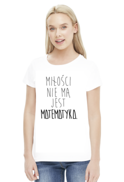 Koszulka biała - MNMJM ♀