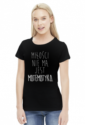 Koszulka czarna - MNMJM ♀