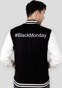 #BlackMonday - baseball jacket