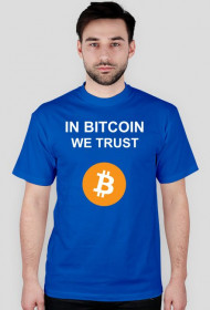 In Bitcoin we trust (niebieska)