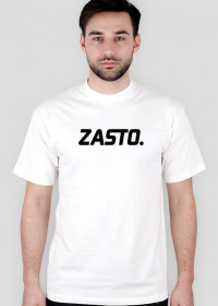 Biały t-shirt ZASTO