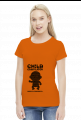 Koszulka damska - Child compilator work in progress  - koszulki informatyczne, koszulki dla programisty i informatyka - dziwneumniedziala.cupsell.pl
