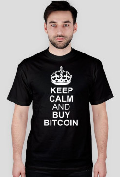 keep calm and mine litecoin (czarna)