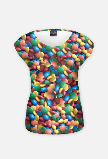 Groszki koszulka dwustronna