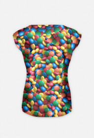 Groszki koszulka dwustronna