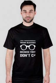 JAVA programmers don't C# - T-shirt