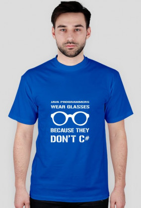 JAVA programmers don't C# - T-shirt