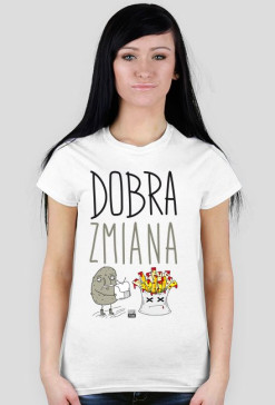 Dobra zmiana koszulka satyryczna
