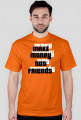 koszulka make money not friends
