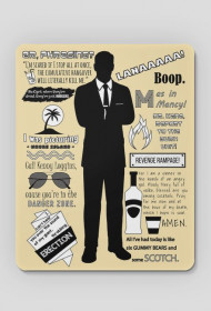 Sterling Archer — cytaty – podkładka pod myszkę