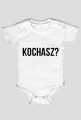 body dziecięce z napisem kochasz?
