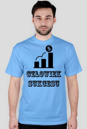 Koszulka "człowiek sukcesu"