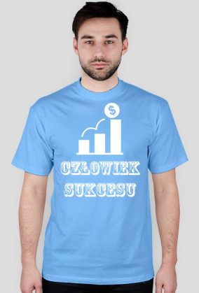 Koszulka "człowiek sukcesu"