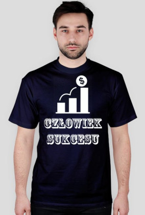 Koszulka "człowiek sukcesu"