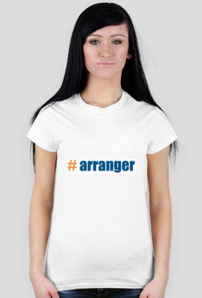 #arranger T-shirt damski biały