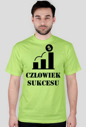 Koszulka "człowiek sukcesu"