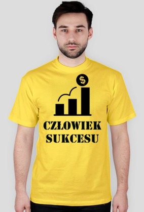 Koszulka "człowiek sukcesu"