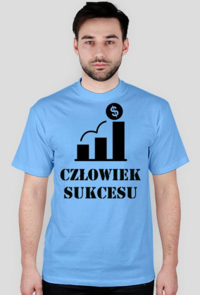 Koszulka "człowiek sukcesu"
