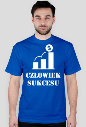 Koszulka "człowiek sukcesu"