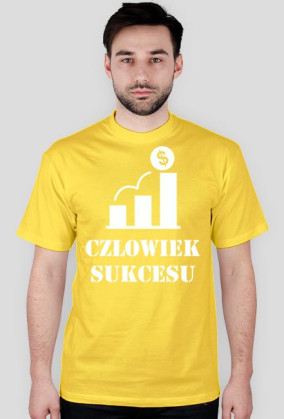 Koszulka "człowiek sukcesu"