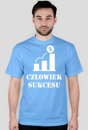 Koszulka "człowiek sukcesu"