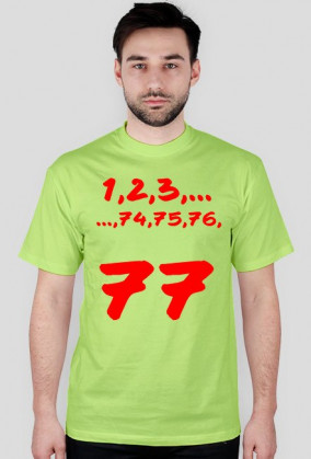 1,2,3... koszulka męska
